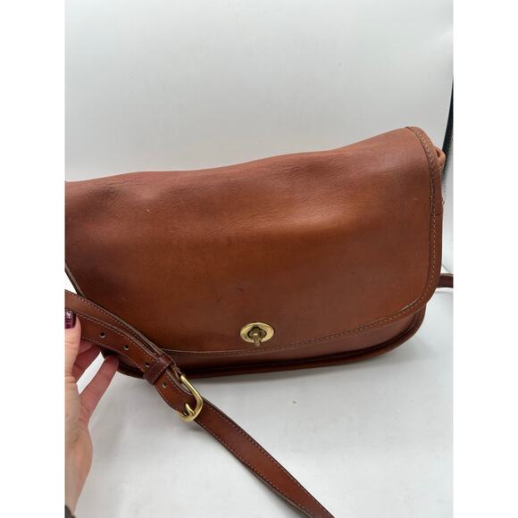 COACH City Bag 9790 Vintage British Tan
Leather Crossbody Shoulder Purse RARE - Picture 8 of 16